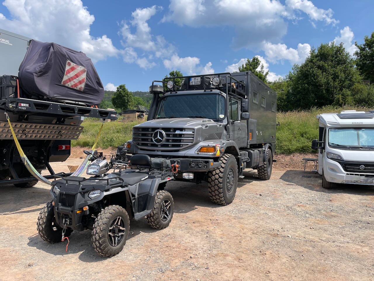 Zetros mit Quad