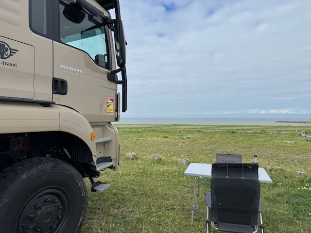 Arbeitsplatz am Markermeer