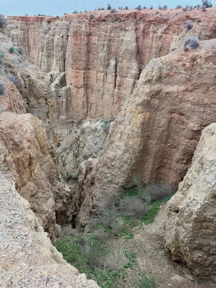 Hochebene über den Badlands bei Marchal