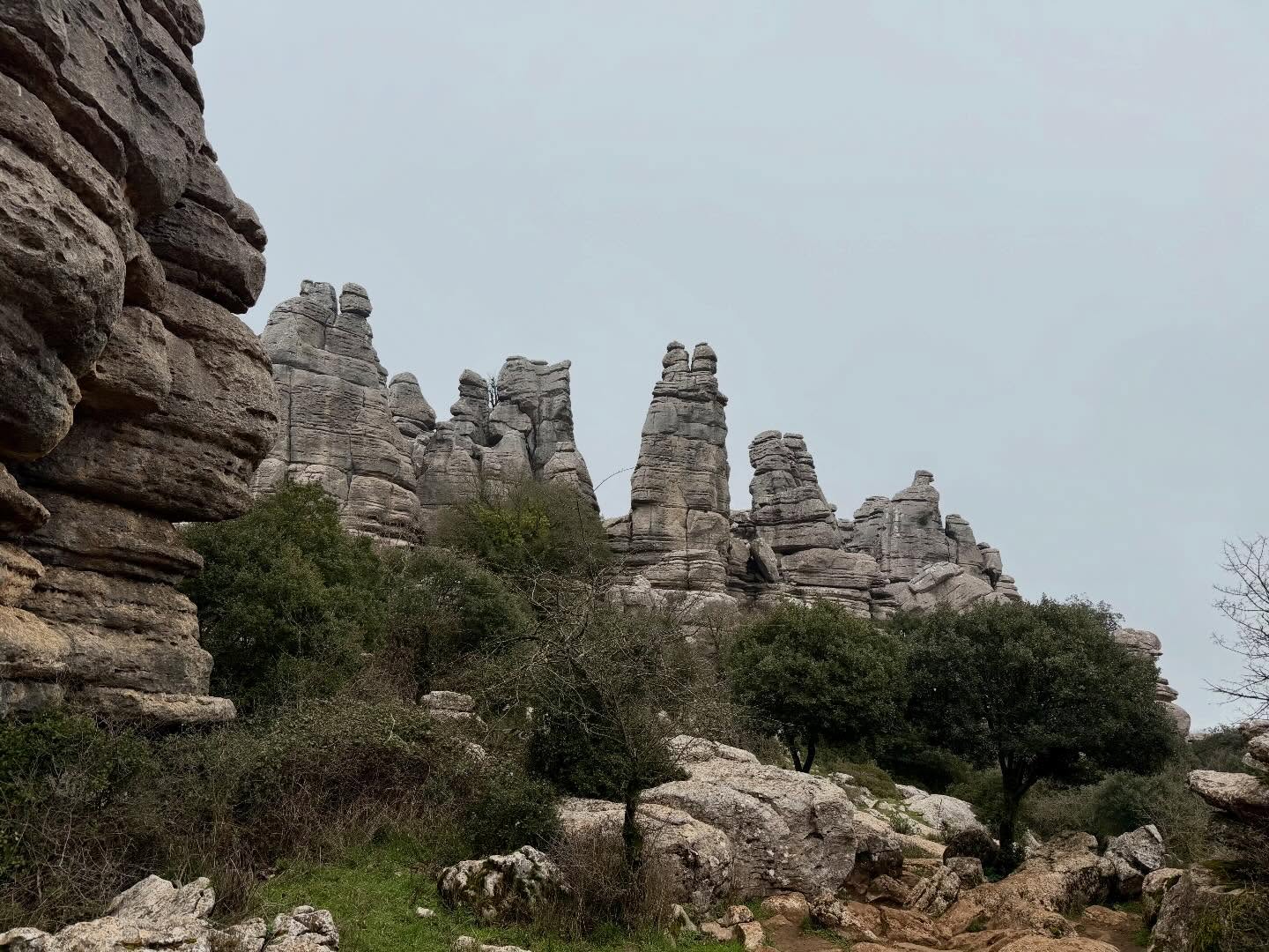 Felsen im El Torcal de Antequera